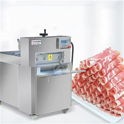 How to slice pork slicer?