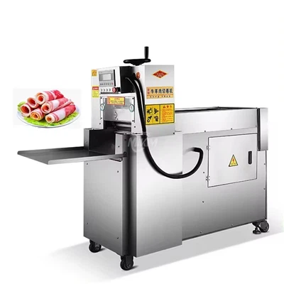 How to cut meat with a meat slicer?